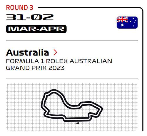 Grand Prix Store - F1 Shedule