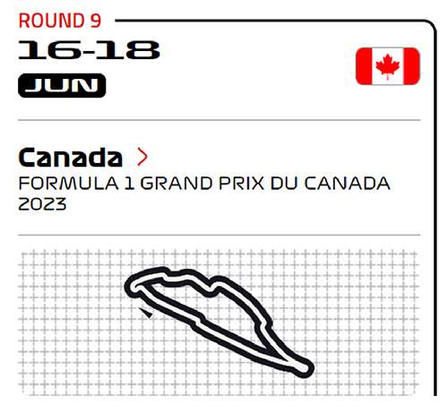 Grand Prix Store - F1 Shedule