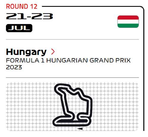 Grand Prix Store - F1 Shedule