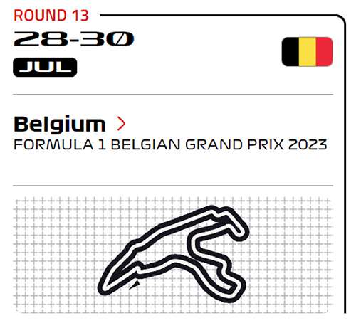 Grand Prix Store - F1 Shedule
