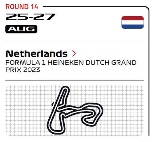 Grand Prix Store - F1 Shedule