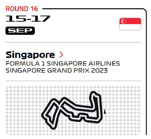 Grand Prix Store - F1 Shedule