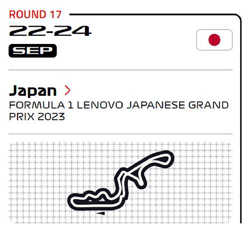 Grand Prix Store - F1 Shedule
